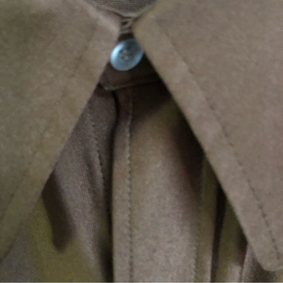 Vintage 70’s Panhandle Slim Western Polyester Big Collar Stays Brown EUC… - Picture 6 of 7